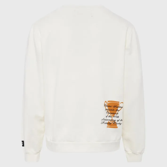 Clearance Homme + Femme 1875 Kentucky Derby Crewneck Cream