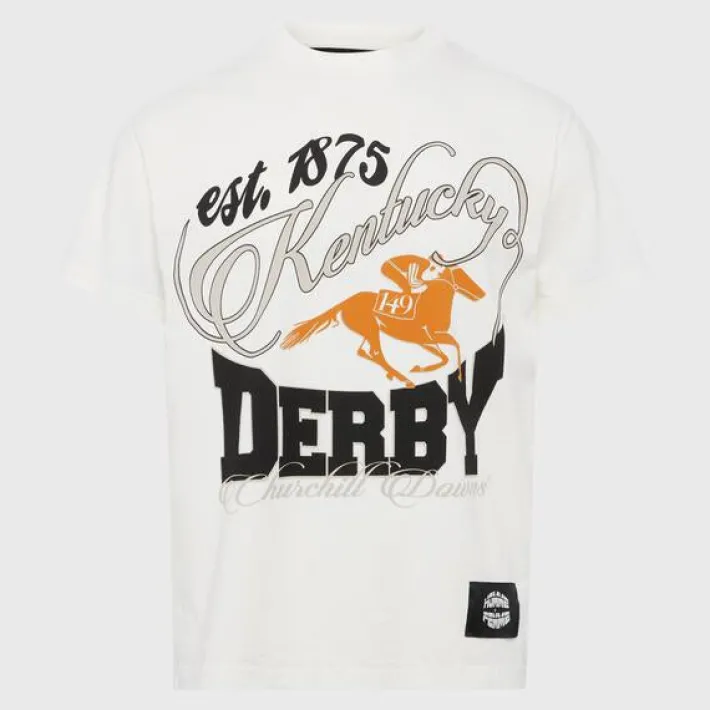 Fashion Homme + Femme 1875 Kentucky Derby Tee Cream