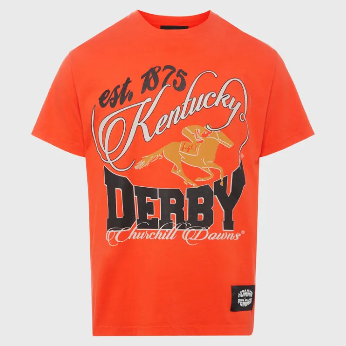 Clearance Homme + Femme 1875 Kentucky Derby Tee Red