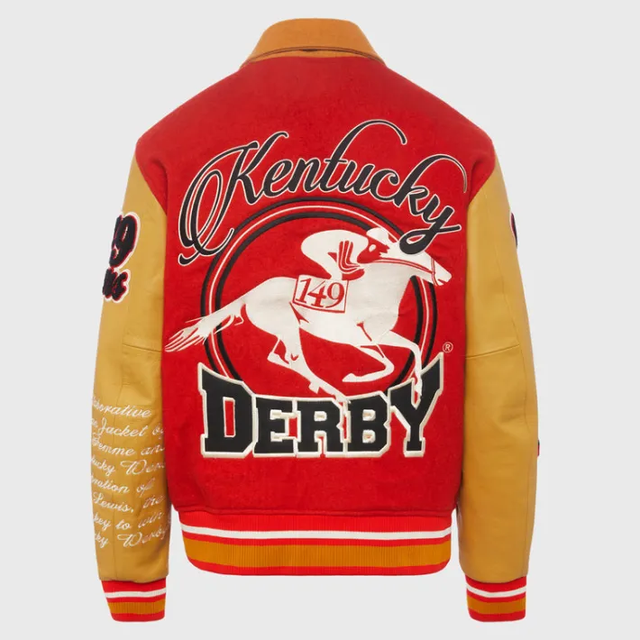 Best Homme + Femme 149 Letterman Jacket Red