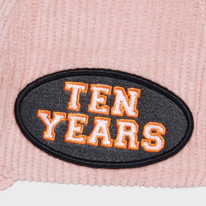 Hot Homme + Femme 10 Year Corduroy Hat Pink