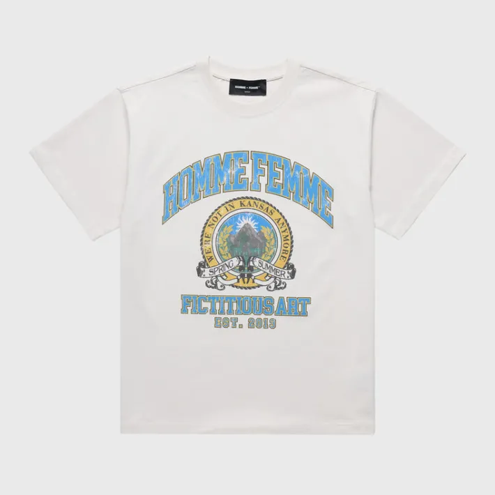 Online Homme + Femme Alumni Tee Off White