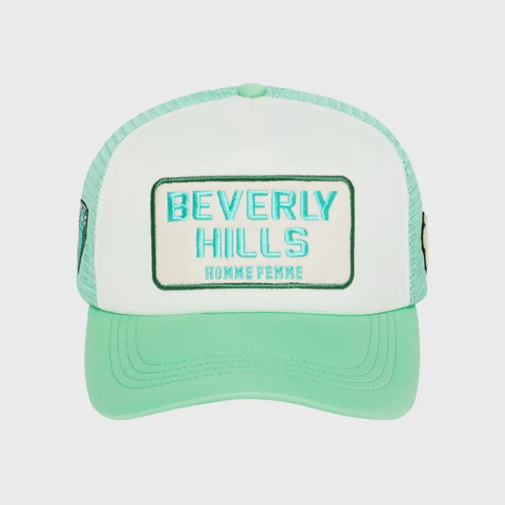 Online Homme + Femme Beverly Hills Trucker Green