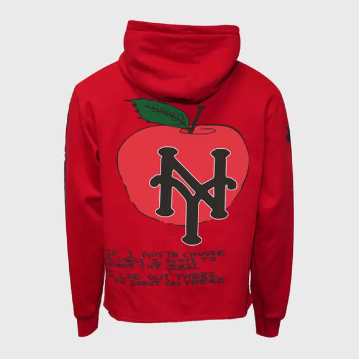 Online Homme + Femme Cali to NYC Hoodie Red