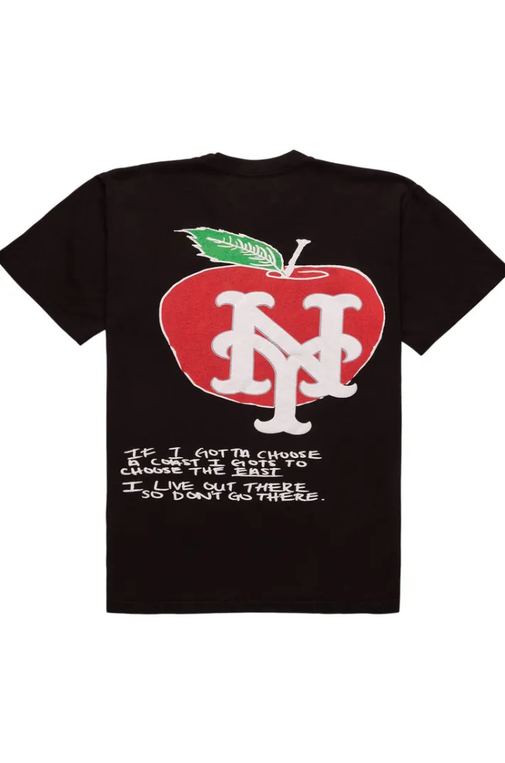 Clearance Homme + Femme Cali to Nyc Tee Black