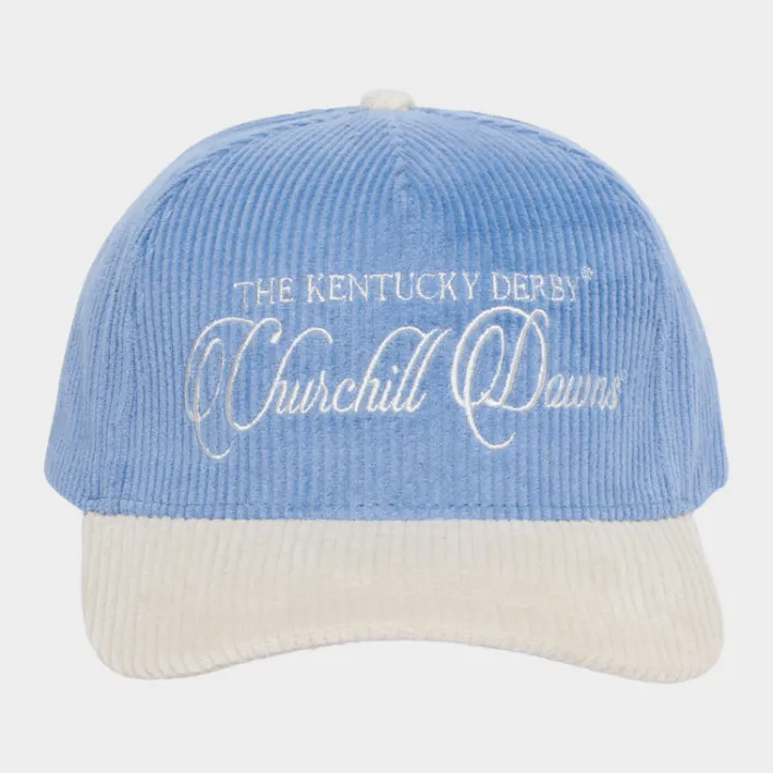 New Homme + Femme Churchill Downs 150th Corduroy Strap back Hat