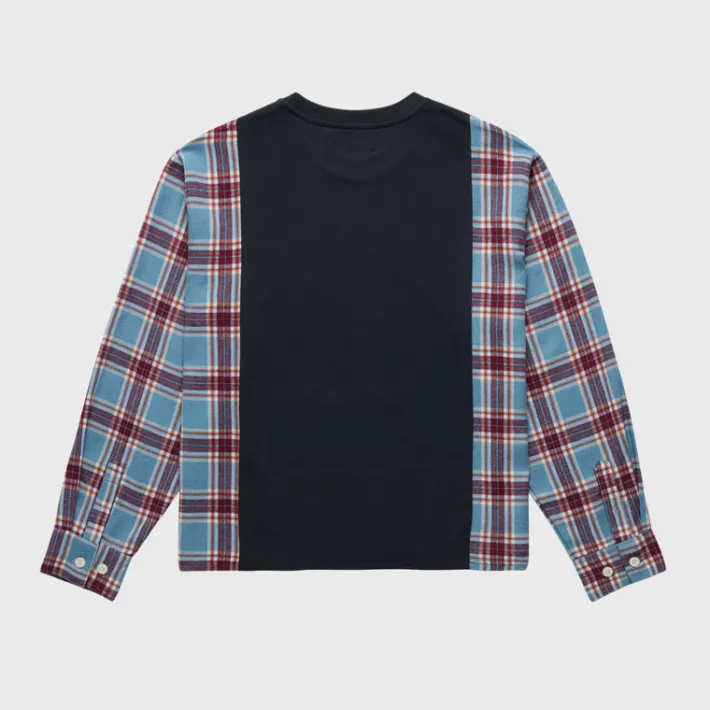 Fashion Homme + Femme Deer Country Flannel Tee Black