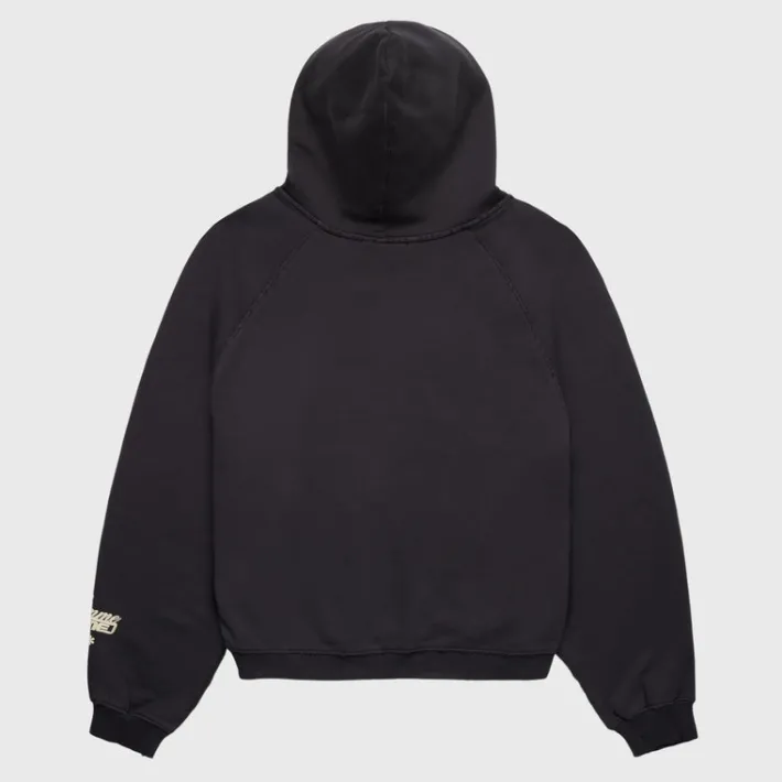 Sale Homme + Femme Destroyed Maison Hoodie Black