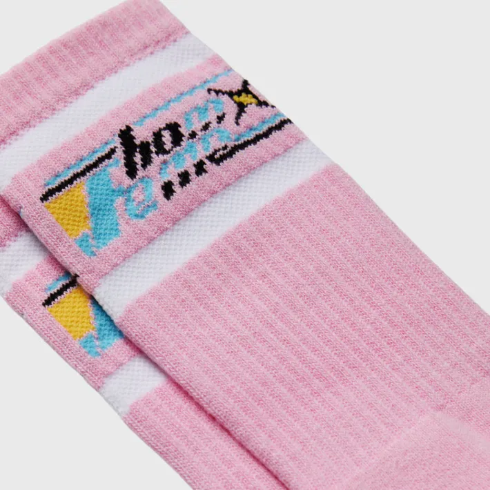 Outlet Homme + Femme Galaxy Sock Pink