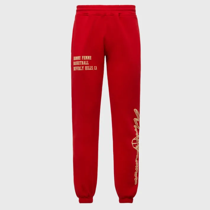 New Homme + Femme Homme Femme Basketball Sweats Red