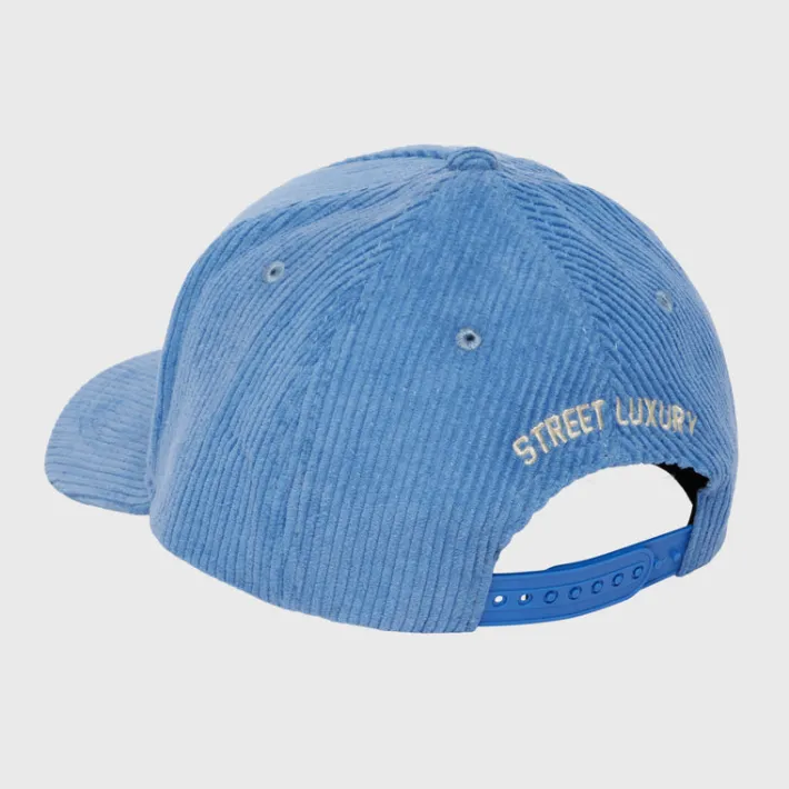 Fashion Homme + Femme Homme Hotel Corduroy Hat Blue