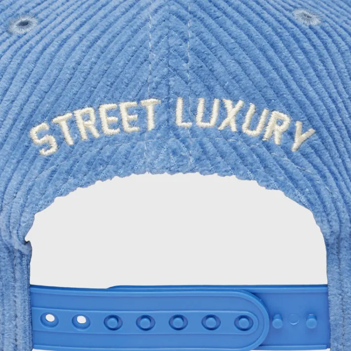 Fashion Homme + Femme Homme Hotel Corduroy Hat Blue