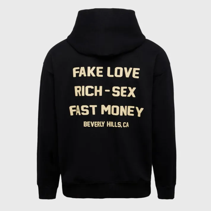 New Homme + Femme Hotel Homme Femme Hoodie Black