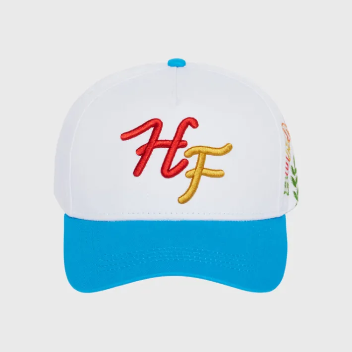 Best Homme + Femme Initial Snapback White and Blue
