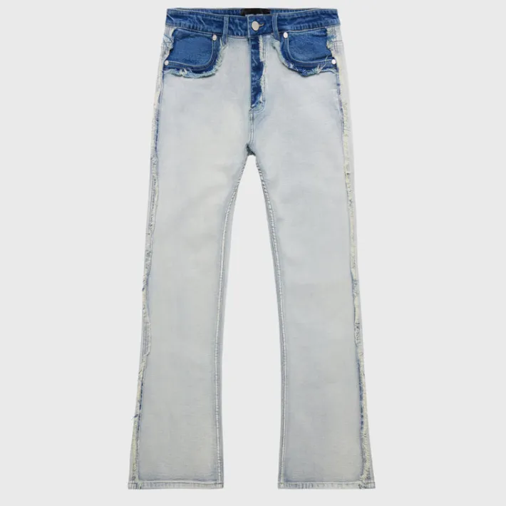 Outlet Homme + Femme Inside Out Denim Blue