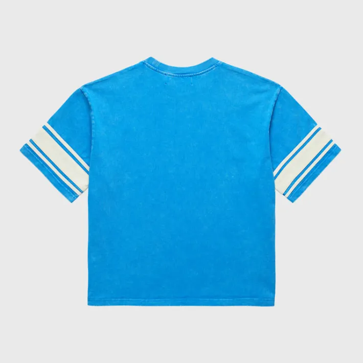 Clearance Homme + Femme Kansas Cropped Tee Blue