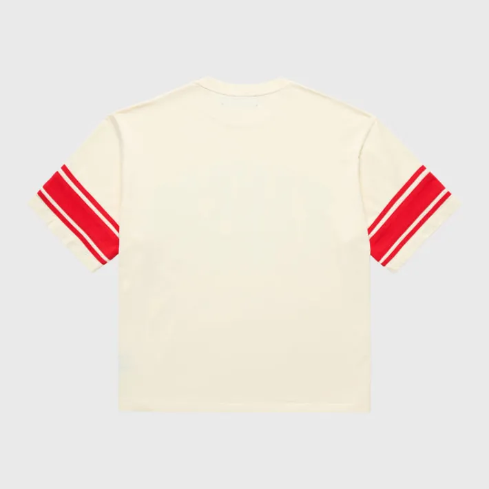 Discount Homme + Femme Kansas Cropped Tee White
