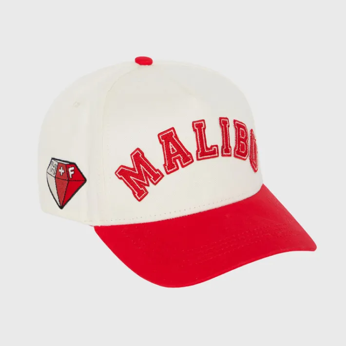Best Homme + Femme Malibu Leather Strap Back Red