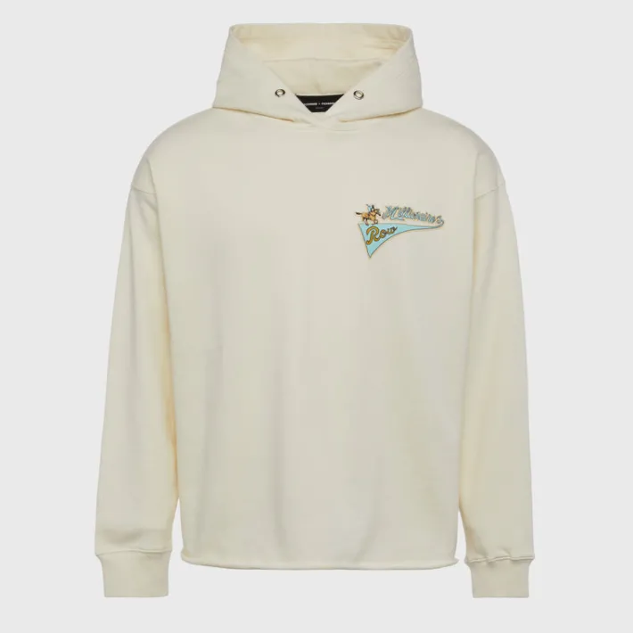 Fashion Homme + Femme Millionaires Row Hoodie Cream