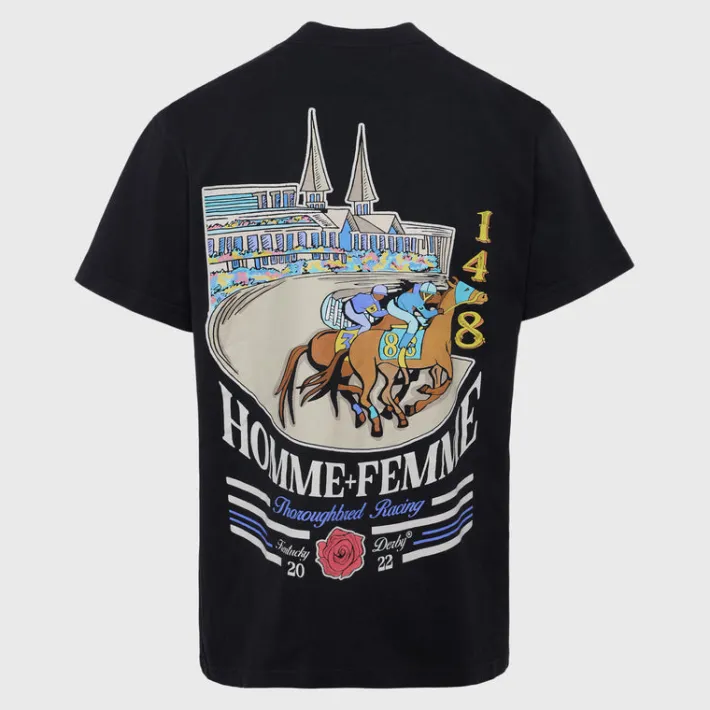 New Homme + Femme Millionaires Row Tee Black
