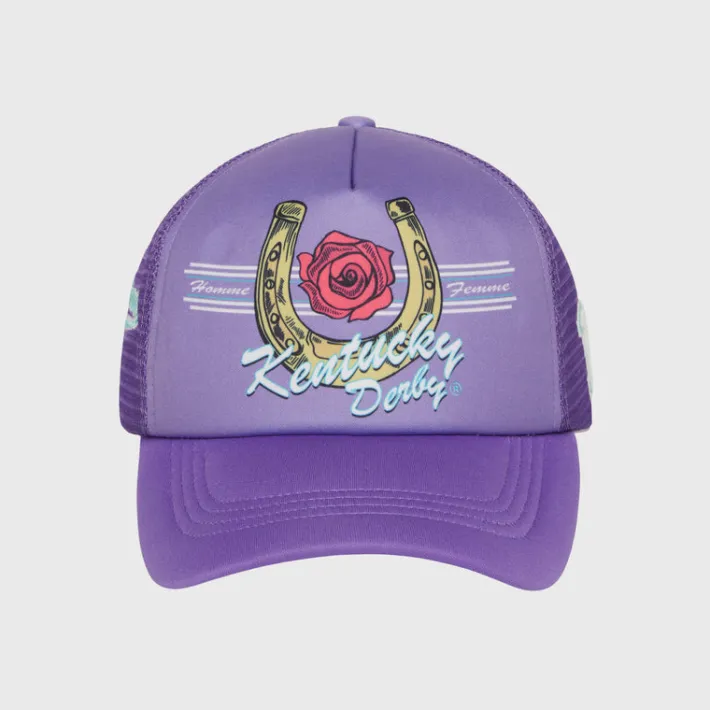 Outlet Homme + Femme Millionaires Row Trucker Hat Purple
