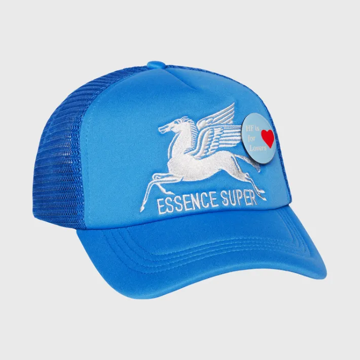 Outlet Homme + Femme Pegasus Trucker w/ Pins Navy