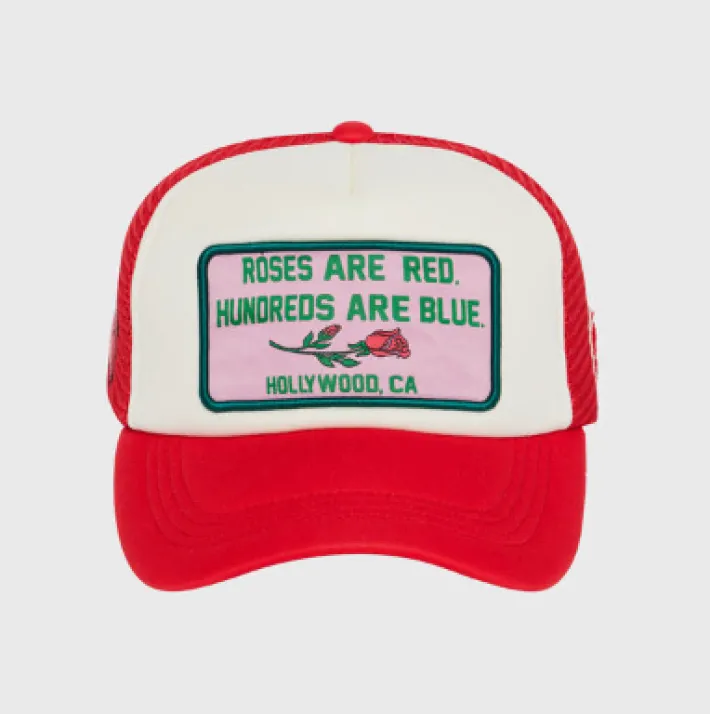 Sale Homme + Femme Poetry Trucker Hat Red