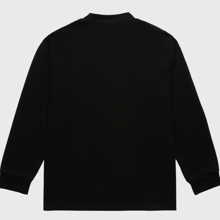 New Homme + Femme Racing Team Mock Neck Black
