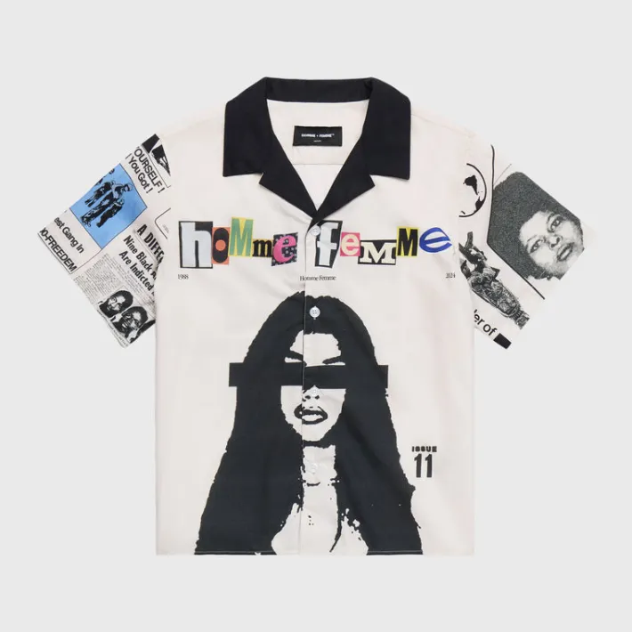 Best Homme + Femme Ransom Button Down White