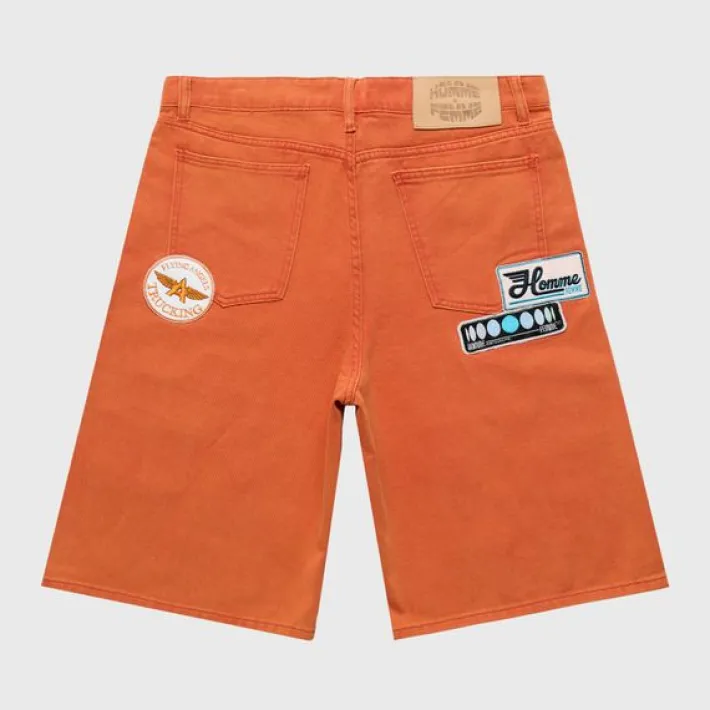 Sale Homme + Femme Road Trip Shorts Orange