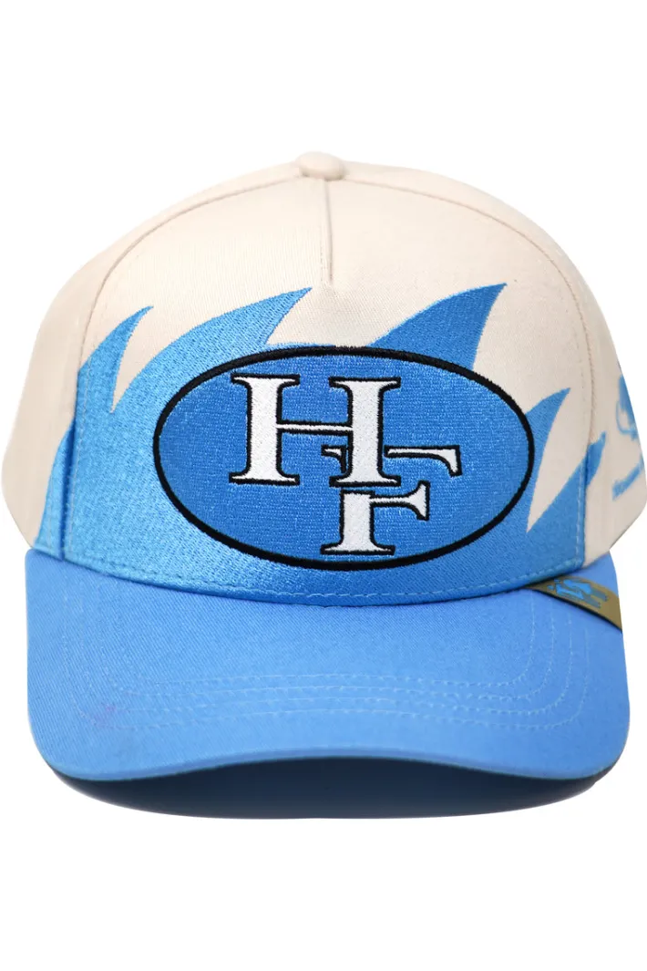 New Homme + Femme Shark Tooth Snapback Baby Blue