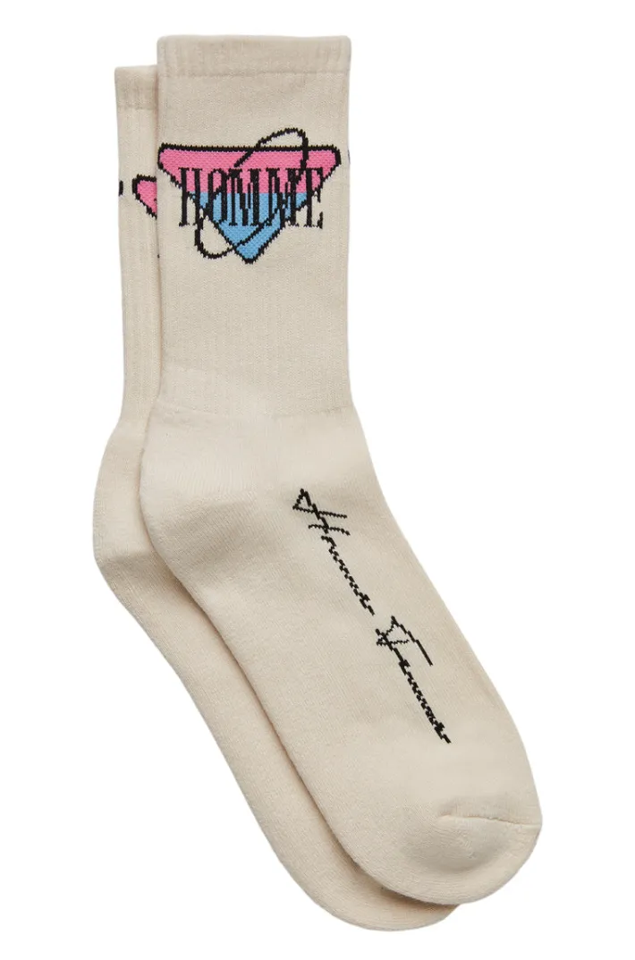 Best Homme + Femme Space Socks Cream