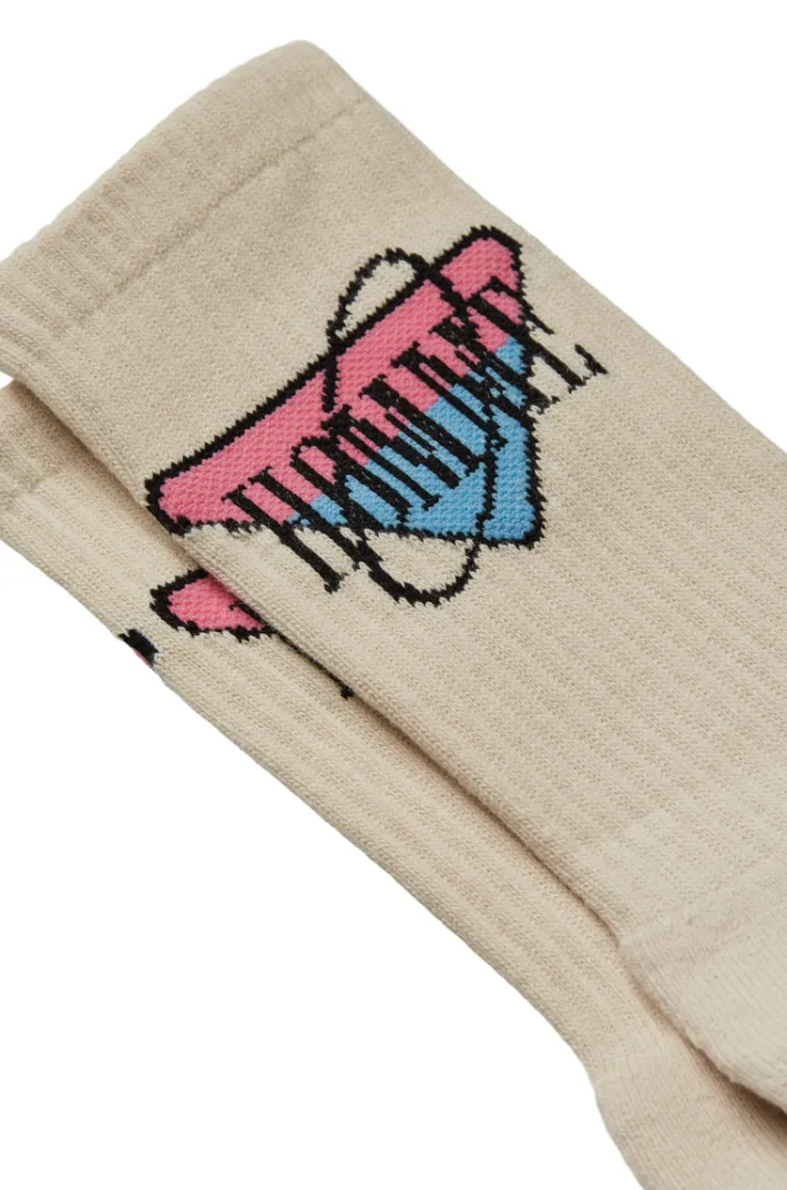 Best Homme + Femme Space Socks Cream