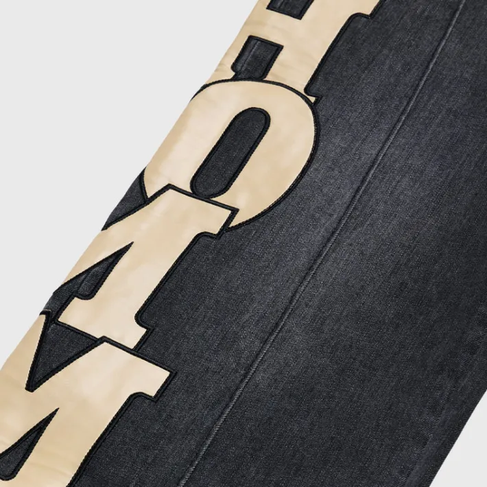 Clearance Homme + Femme Superstar Denim Black