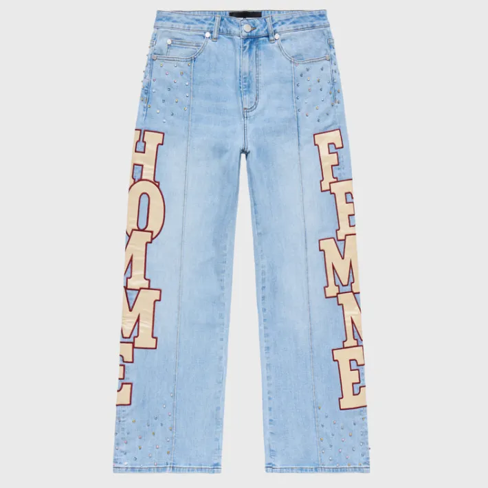 Fashion Homme + Femme Superstar Denim Blue