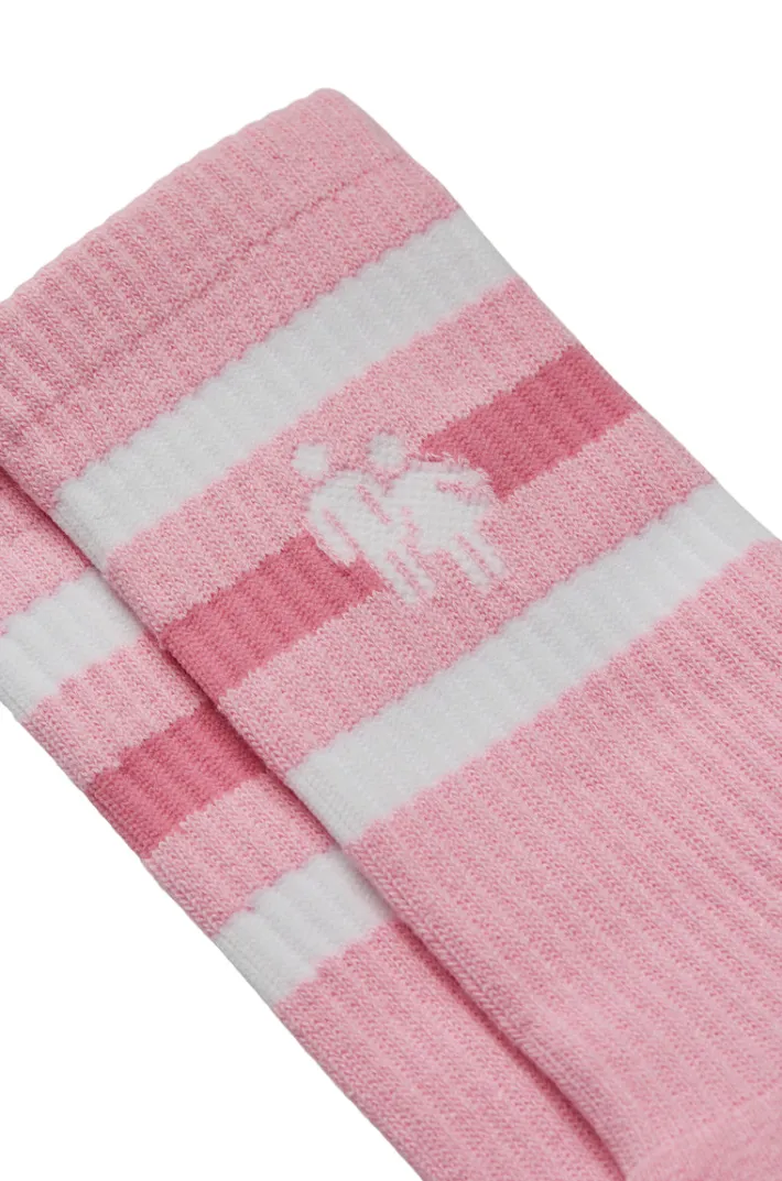 Online Homme + Femme Trademark Socks Pink