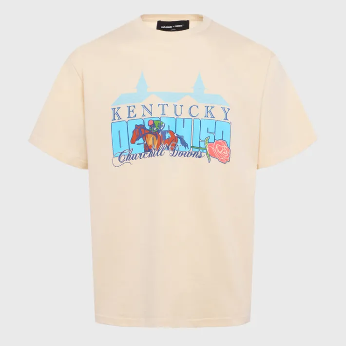 Best Homme + Femme Twin Spires Tee Cream