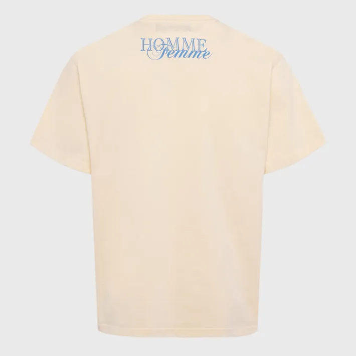 Best Homme + Femme Twin Spires Tee Cream