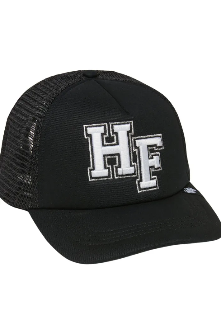 Sale Homme + Femme Varsity Font Trucker White