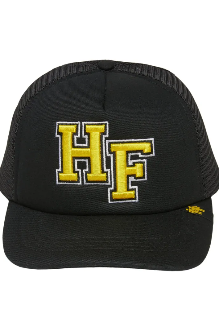 Discount Homme + Femme Varsity Font Trucker Yellow