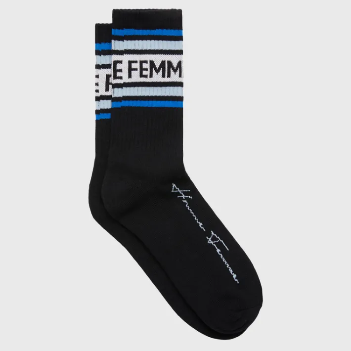 Clearance Homme + Femme Vintage Socks Black