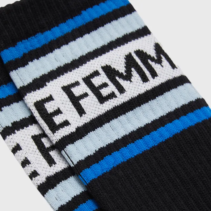 Clearance Homme + Femme Vintage Socks Black