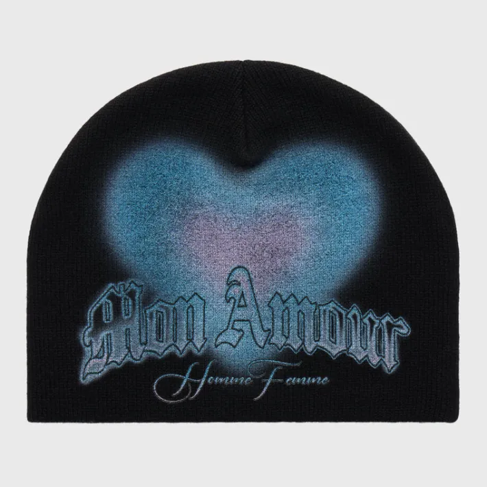 Discount Homme + Femme Wool My Love Beanie Black