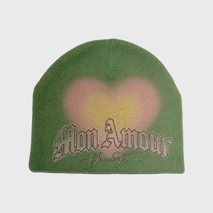 Discount Homme + Femme Wool My Love Beanie Green