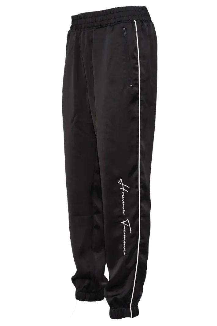 Clearance Homme + Femme World Famous Lounge Pants Black