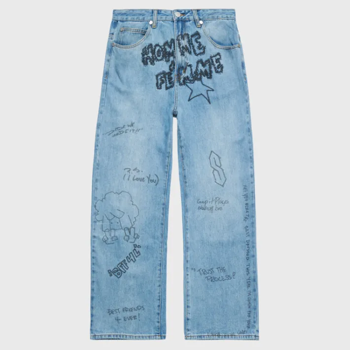 Sale Homme + Femme Yearbook Denim Blue
