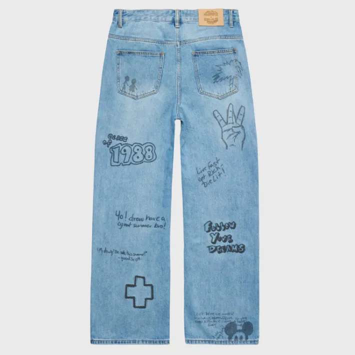 Sale Homme + Femme Yearbook Denim Blue
