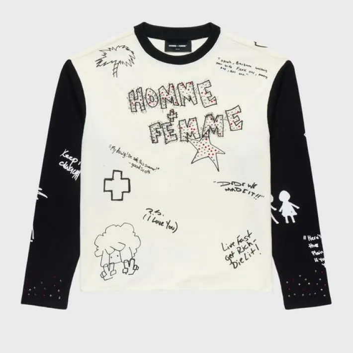 Fashion Homme + Femme Yearbook Thermal White